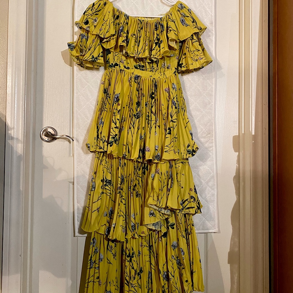 Yellow Long Maxi Beach Dress